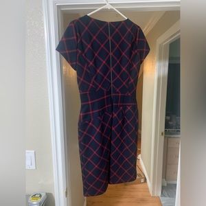 Brooks Brothers Red Fleece Dress Size 8